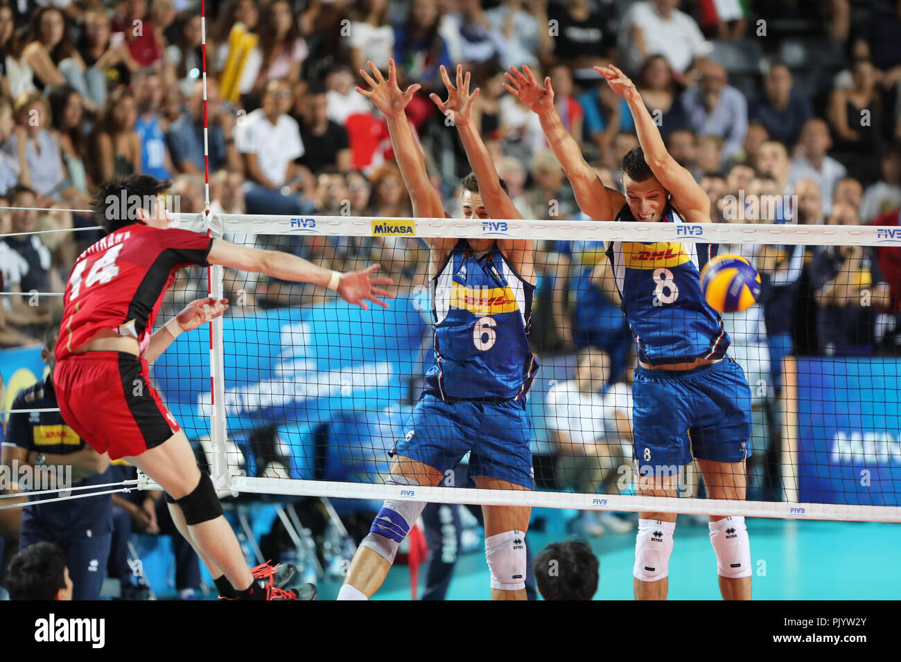 Rome, Italy 09092018 Italy Men's World Volley Championship Italy v