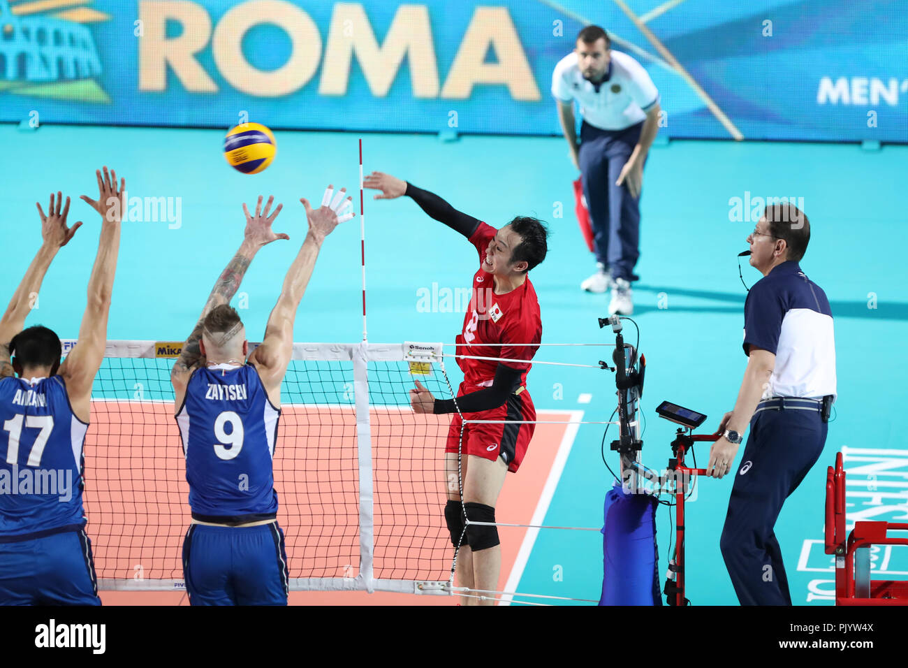 Rome, Italy 09092018 Italy Men's World Volley Championship Italy v