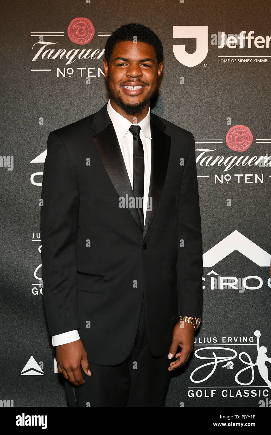 Philadelphia, Pennsylvania, USA. 9th Sep, 2018. Golfer, EARL COOPER, at the Julius 'Dr.J' Erving Black Tie Ball in support of the Salvation Army of Greater Philadelphia. Credit: Ricky Fitchett/ZUMA Wire/Alamy Live News Stock Photo