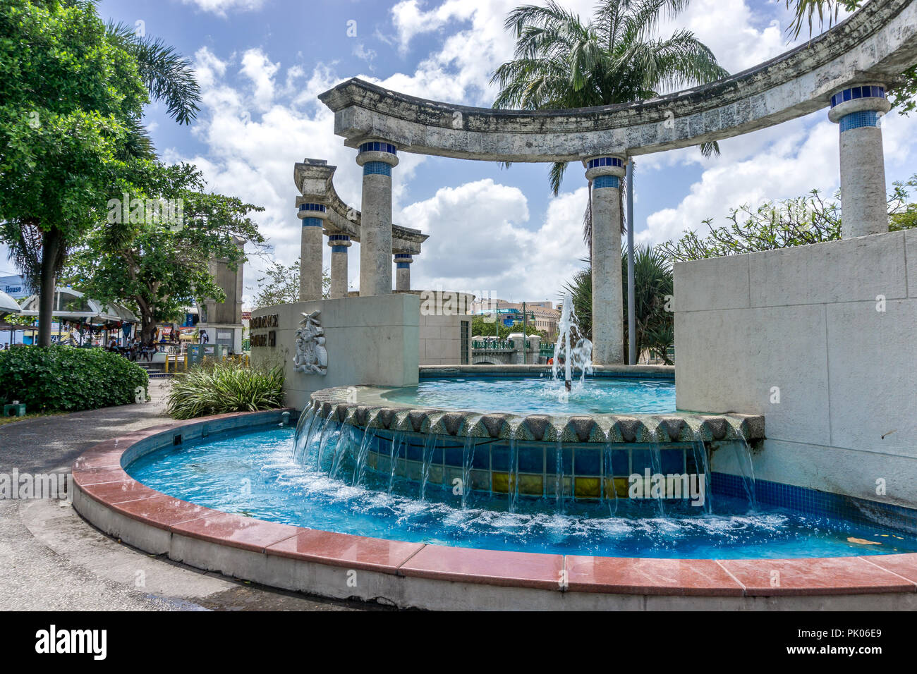 Independence square, Fairchild St, Town, Bridgtown, Barbados Stock