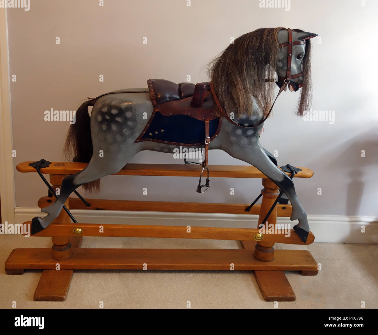 antique rocking horse