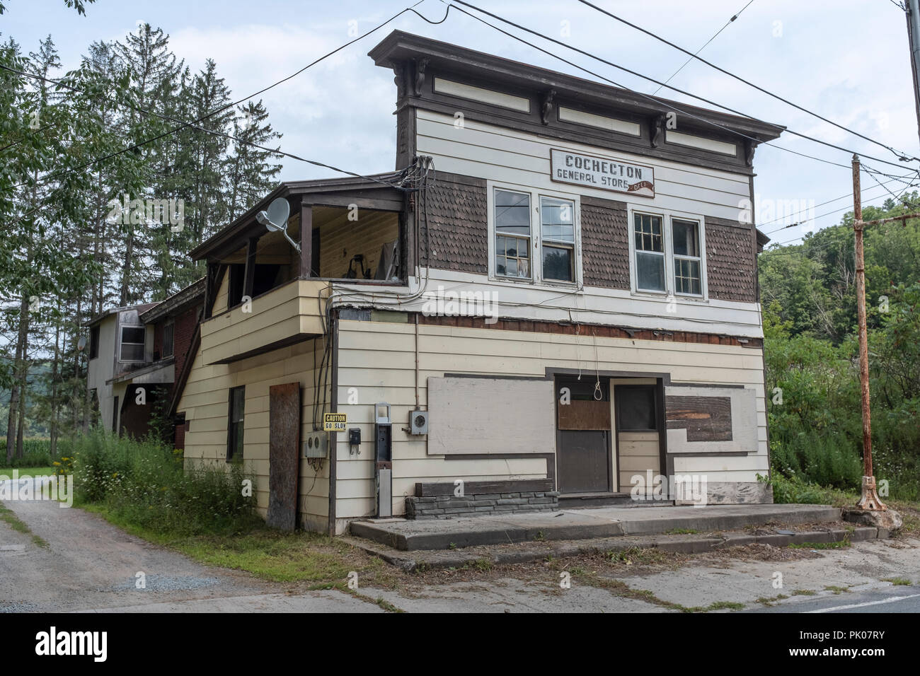 Cochecton (N.Y.) General Store & Deli Stock Photo Alamy
