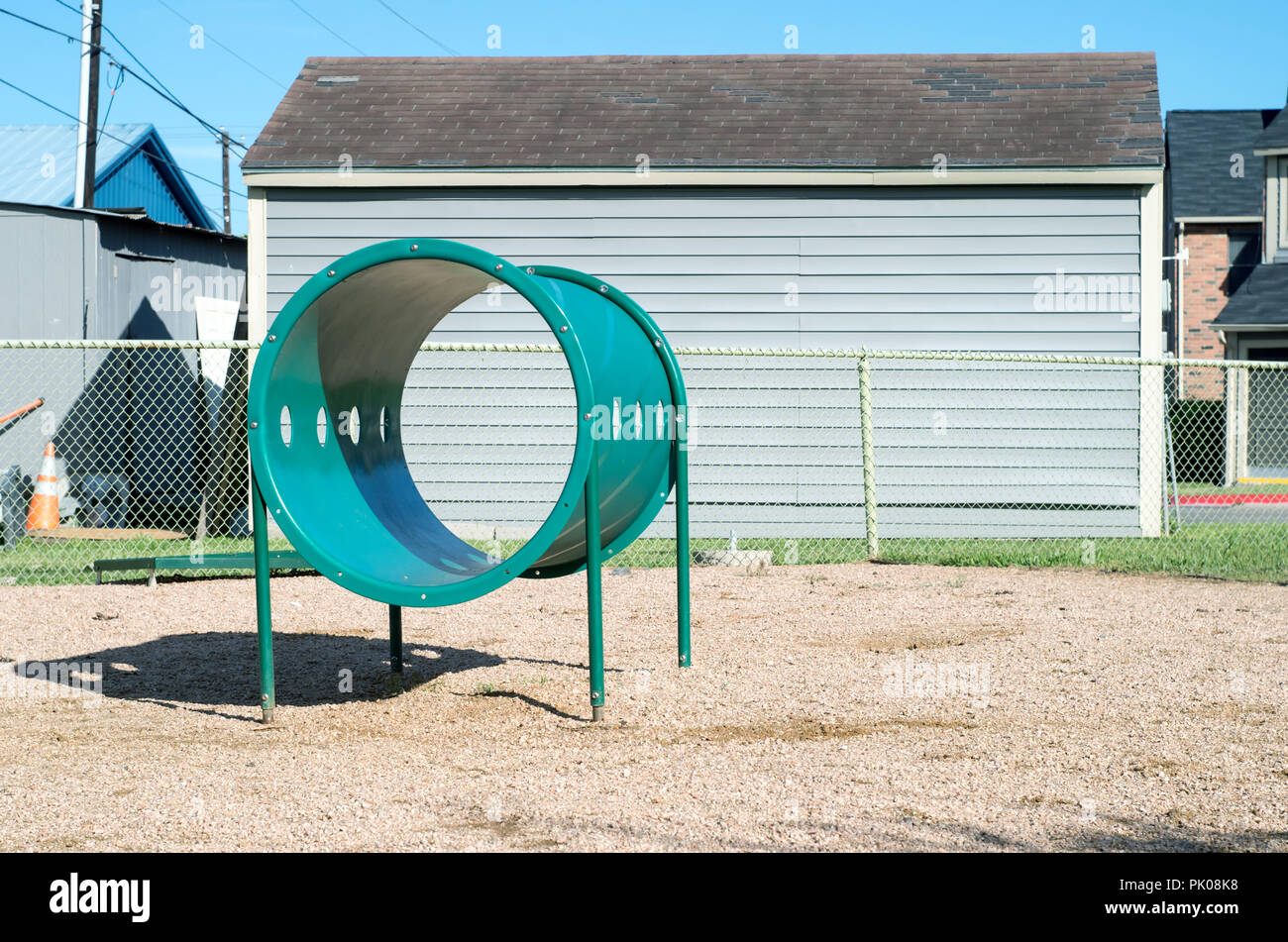 Dog park crawl tube hires stock photography and images Alamy