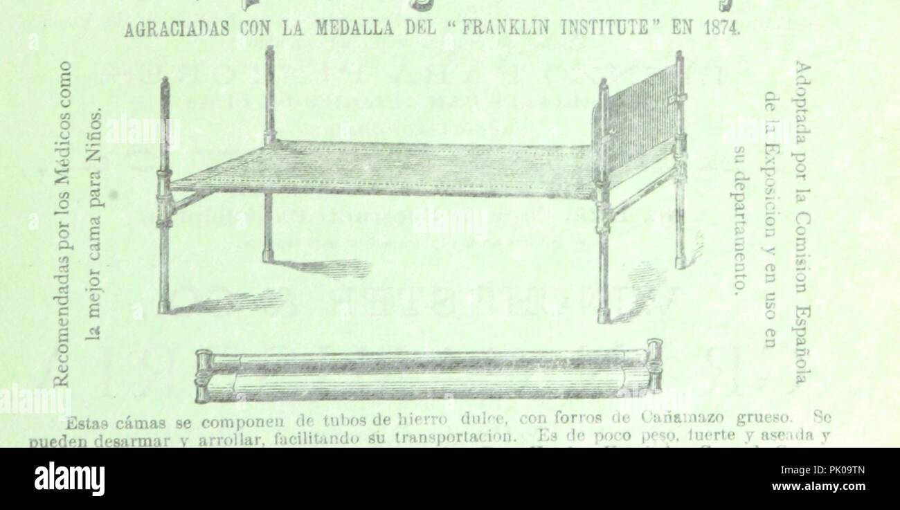 Image  from page 23 of 'Los Estados Unidos en cien años, o Philadelphia en 1876. Guia general de la ciudad de Philadelphia, etc' . Stock Photo