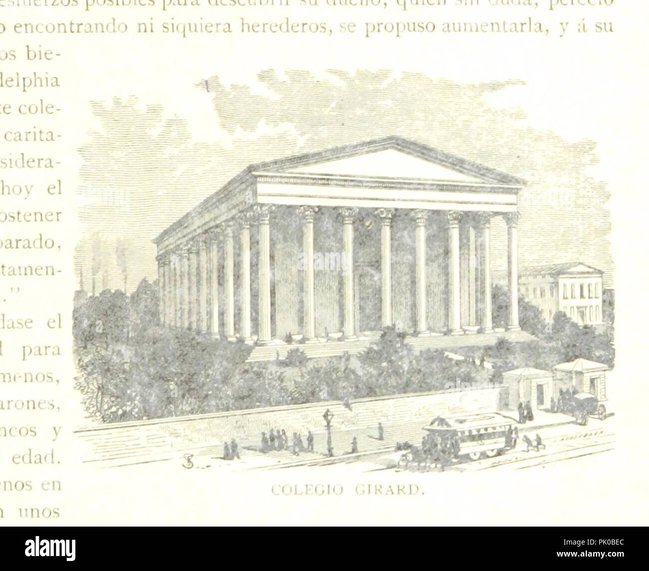 Image  from page 47 of 'Los Estados Unidos en cien años, o Philadelphia en 1876. Guia general de la ciudad de Philadelphia, etc' . Stock Photo