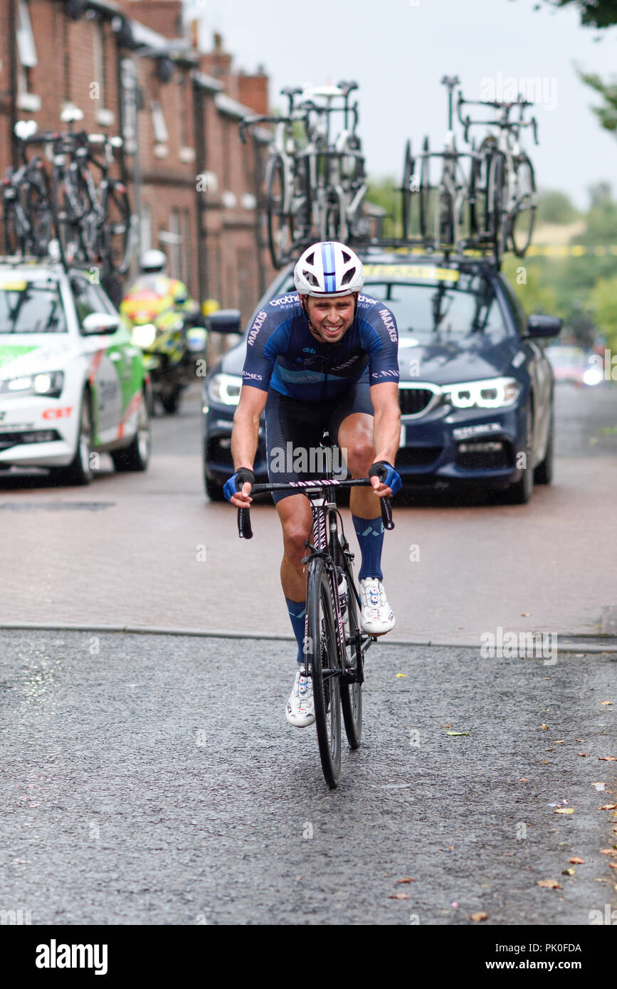 OvO Tour of Britain 2018 stage 7 West Bridgeford - Mansfield,UK. Stock Photo