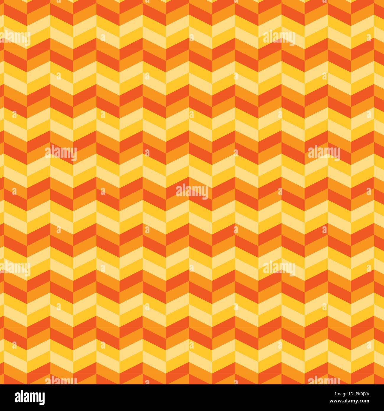 Seamless colorful zigzag chevron / herringbone pattern background. Stock Vector