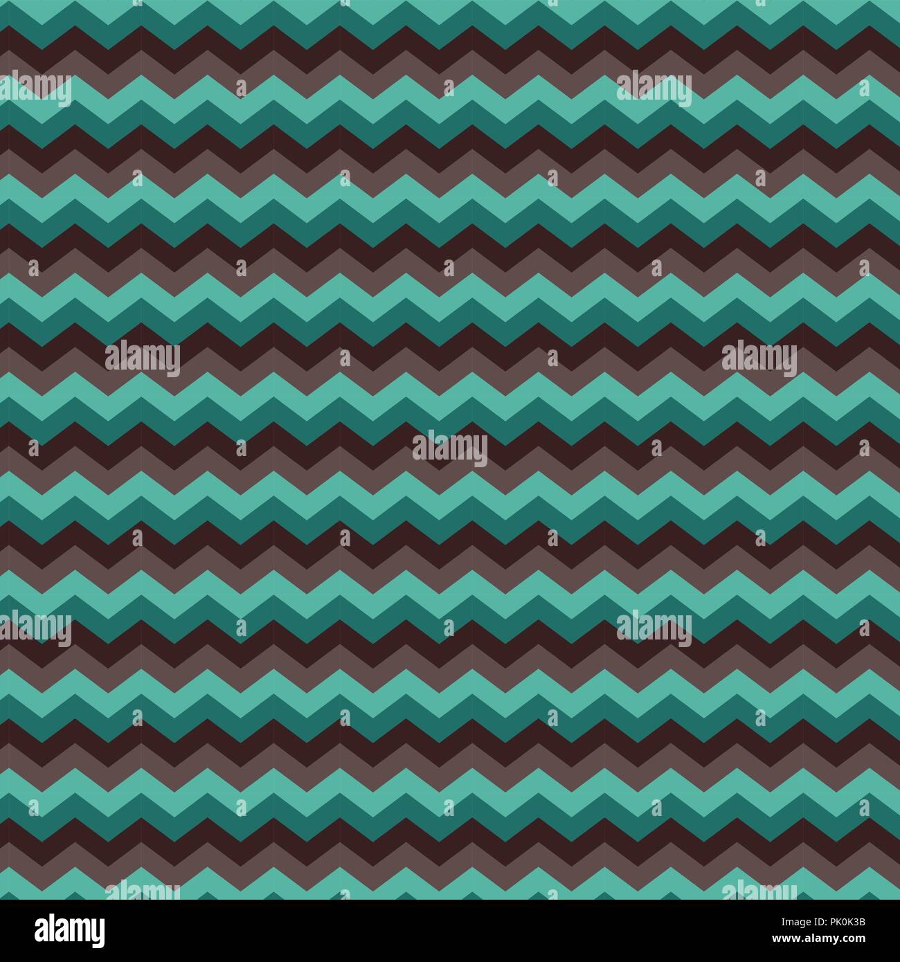 Seamless colorful zigzag chevron pattern background. Stock Vector