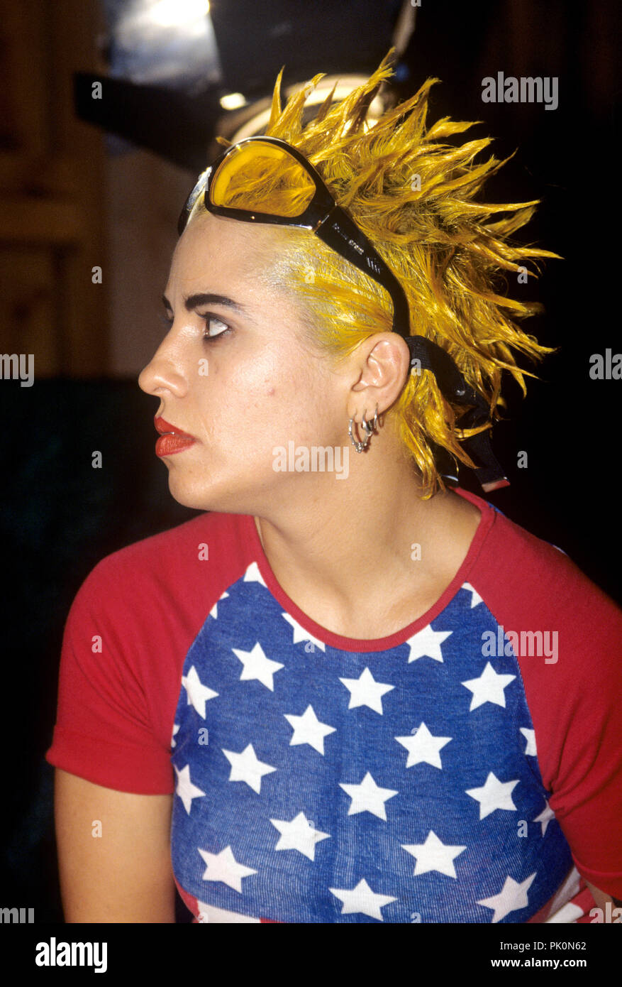 Linda Perry (4 Non Blondes) on 01.07.1994 in Memmingen. | usage