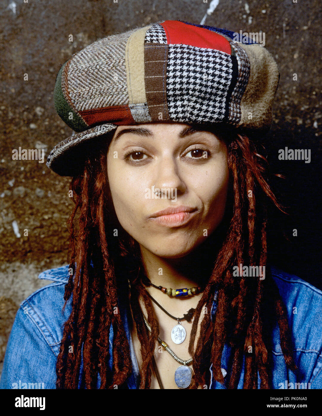 Linda Perry (4 Non Blondes) on 18.07.1993 in Bad Mergentheim. | usage  worldwide Stock Photo - Alamy