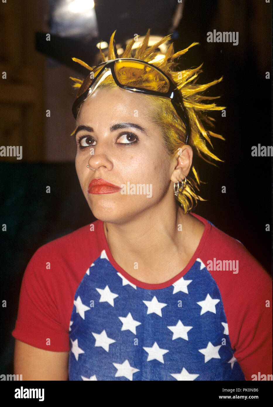 Linda Perry (4 Non Blondes) on 01.07.1994 in Memmingen. | usage