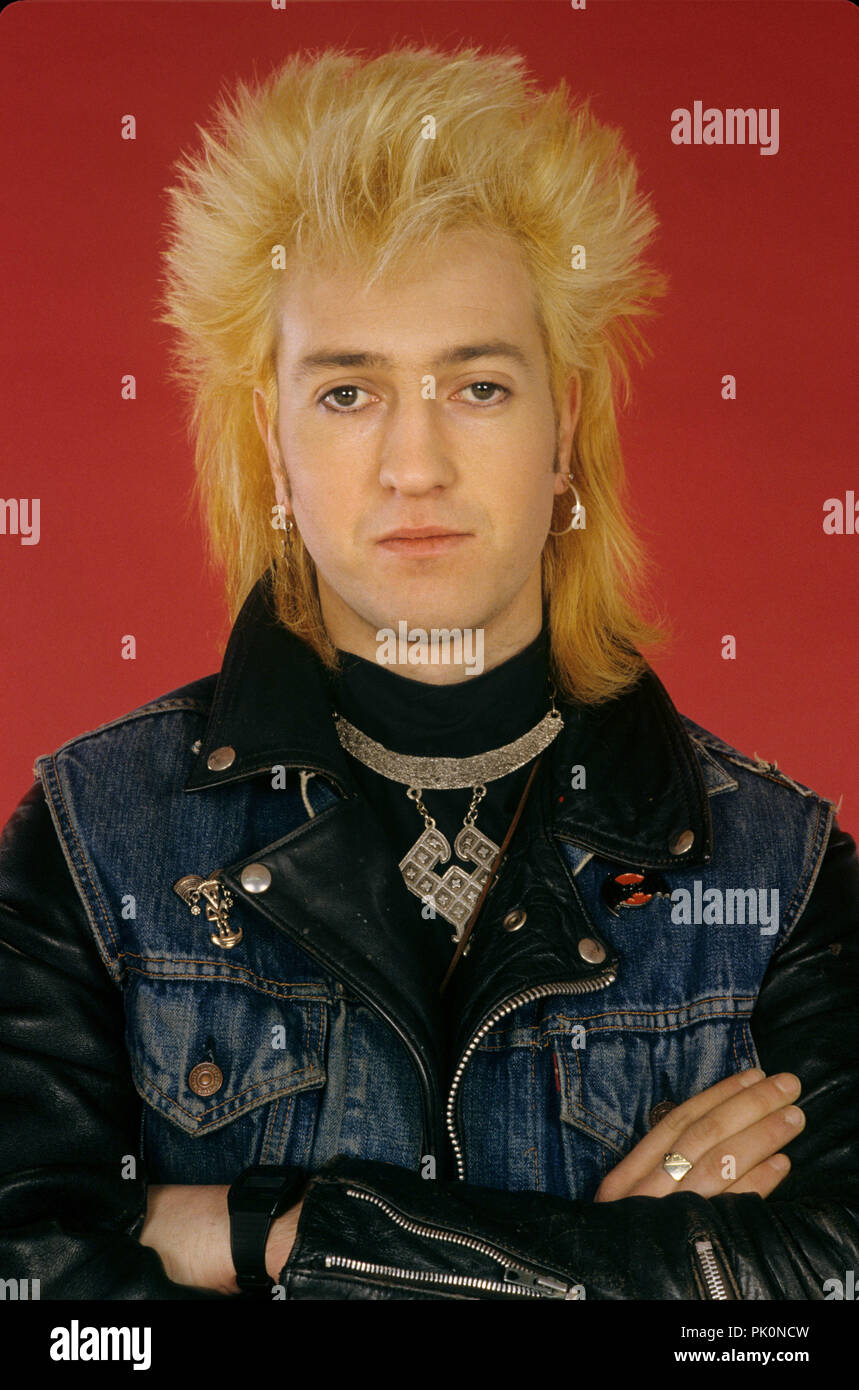 Matt Sorum (The Cult) on 27.02.1986 in München/Munich. | usage worldwide Stock Photo