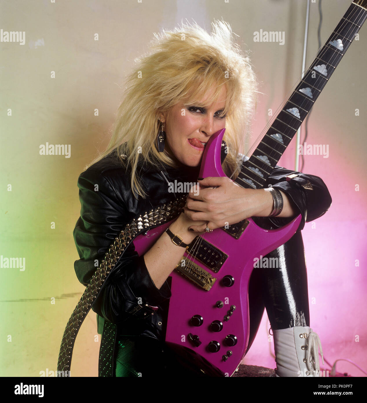 Lita Ford 1984 High Resolution Stock Photography And Images Alamy