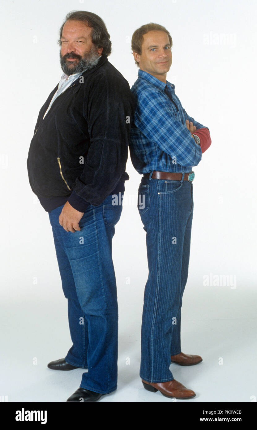 Bud Spencer und Terence Hill on 05.09.1983 in München / Munich.