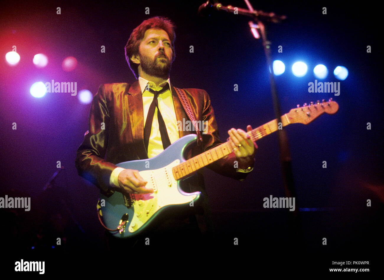 Eric Clapton on 20.04.1983 in Bremen. | usage worldwide Stock Photo - Alamy