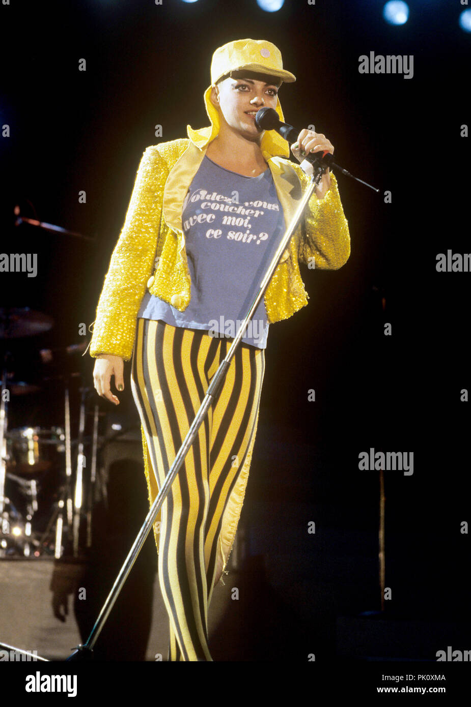 Nina Hagen in September 1983. usage worldwide Stock Photo Alamy