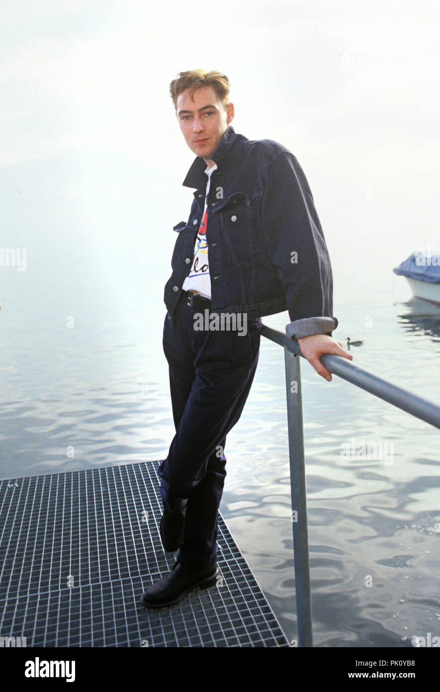 Roddy Frame (Aztec Camera) in May 1988 in Montreux. | usage worldwide Stock  Photo - Alamy
