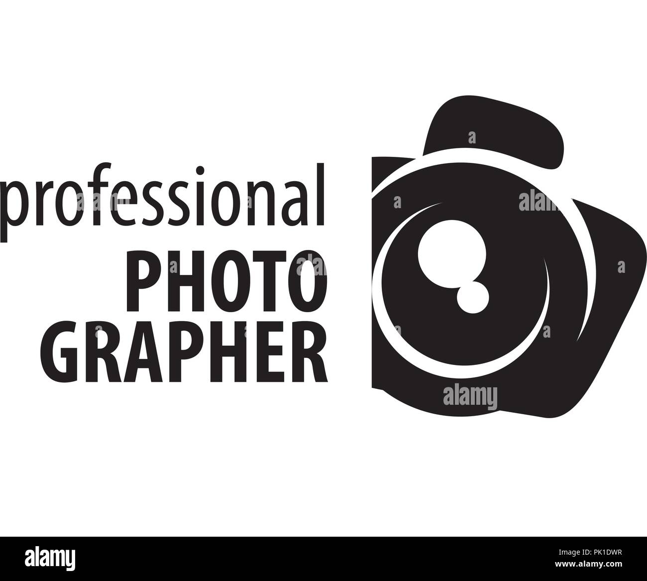 logo camera the photographer Stock Vector Image & Art - Alamy