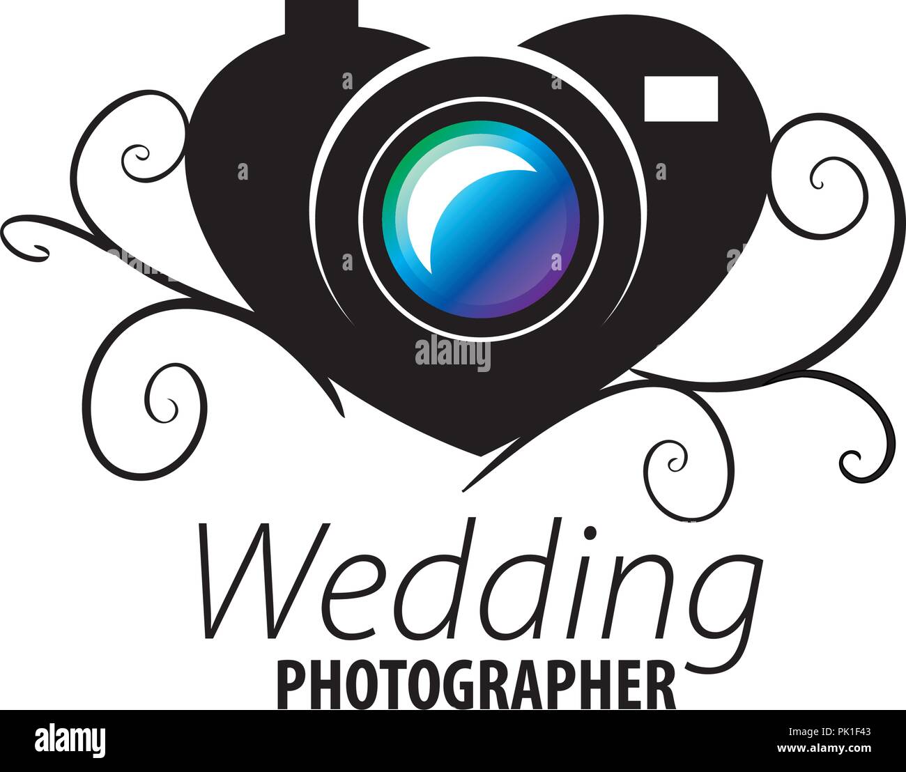 logo for photo studio Stock Vector