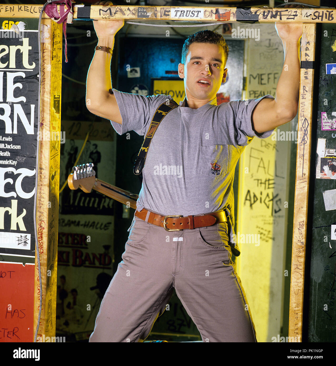  Eros Ramazzotti on 14.12.1987 in München / Munich. 