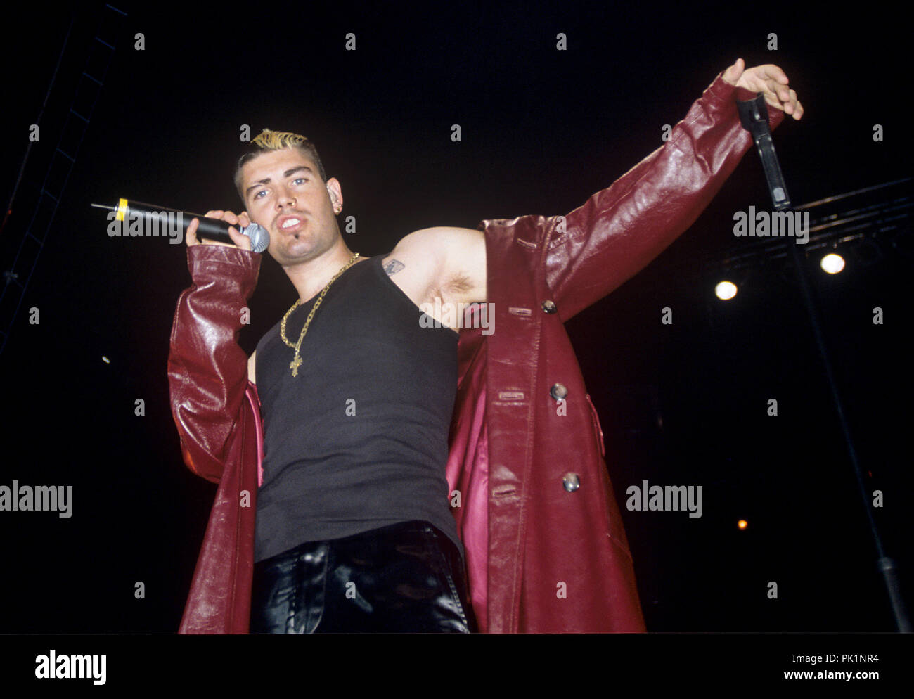 Boyzone (Shane Lynch) on 21.06.1999 in Oberhausen. | usage worldwide Stock Photo