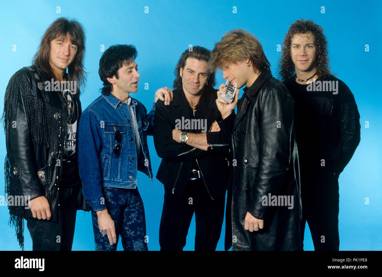 Bon Jovi (Singer Jon Bon Jovi) on 31.03.1993 in München / Munich