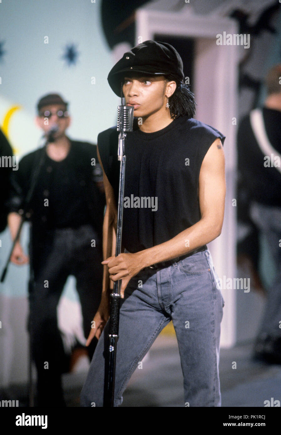 Terence Trent D Arby On 10 09 1987 In Munchen Munich Usage Worldwide Stock Photo Alamy