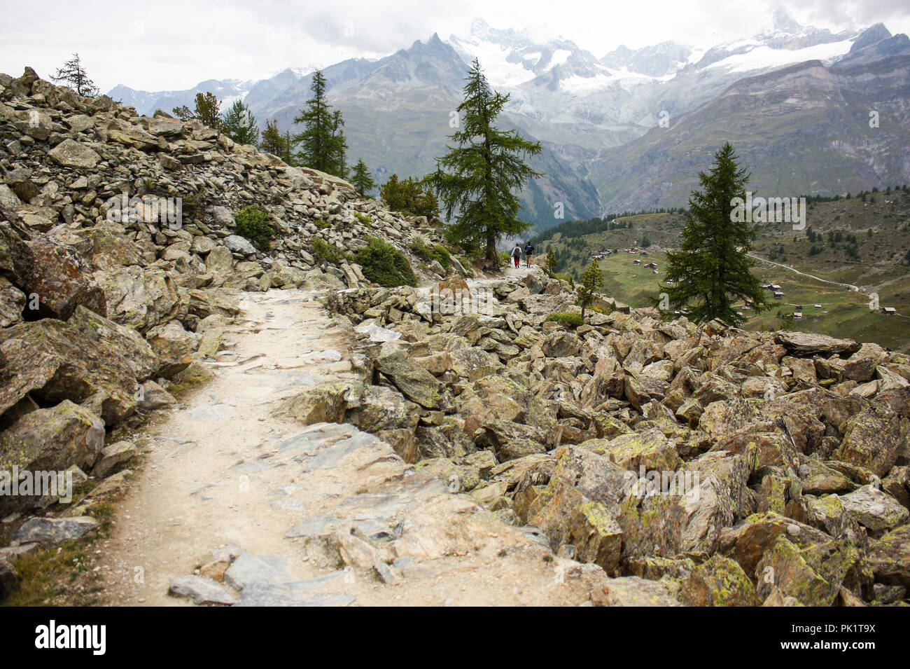Hiking through difficult rocky hi-res stock photography and images - Alamy