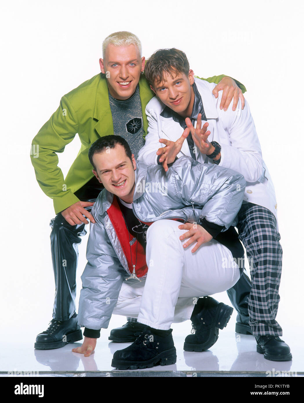 Scooter (l-r): H.P. Baxxter, Rick J. Jordan, Ferris Bueller - undated file  image | usage worldwide Stock Photo - Alamy