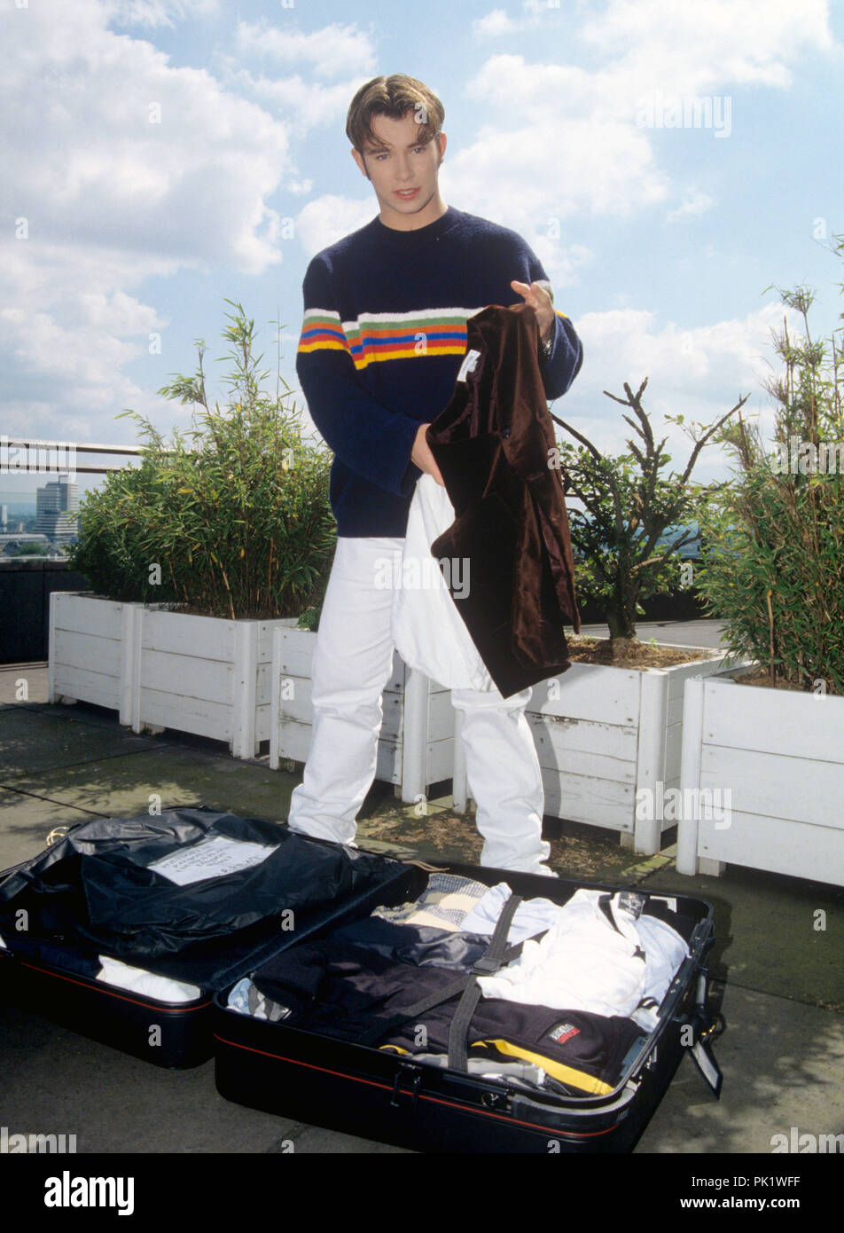 Boyzone (Stephen Gately) on 19.06.1995 in Köln / Cologne. | usage worldwide Stock Photo