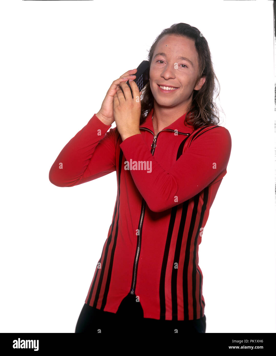 DJ BoBo on 08.07.1995 in Freiburg. | usage worldwide Stock Photo - Alamy