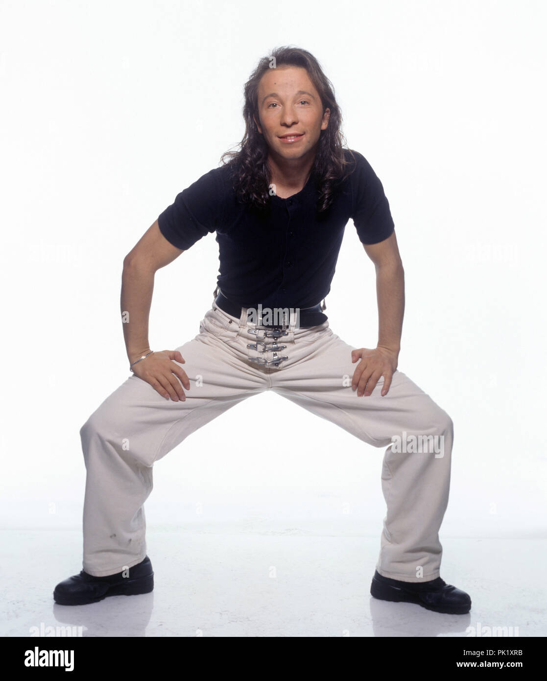  DJ BoBo on 09.02.1995 in Dortmund. 