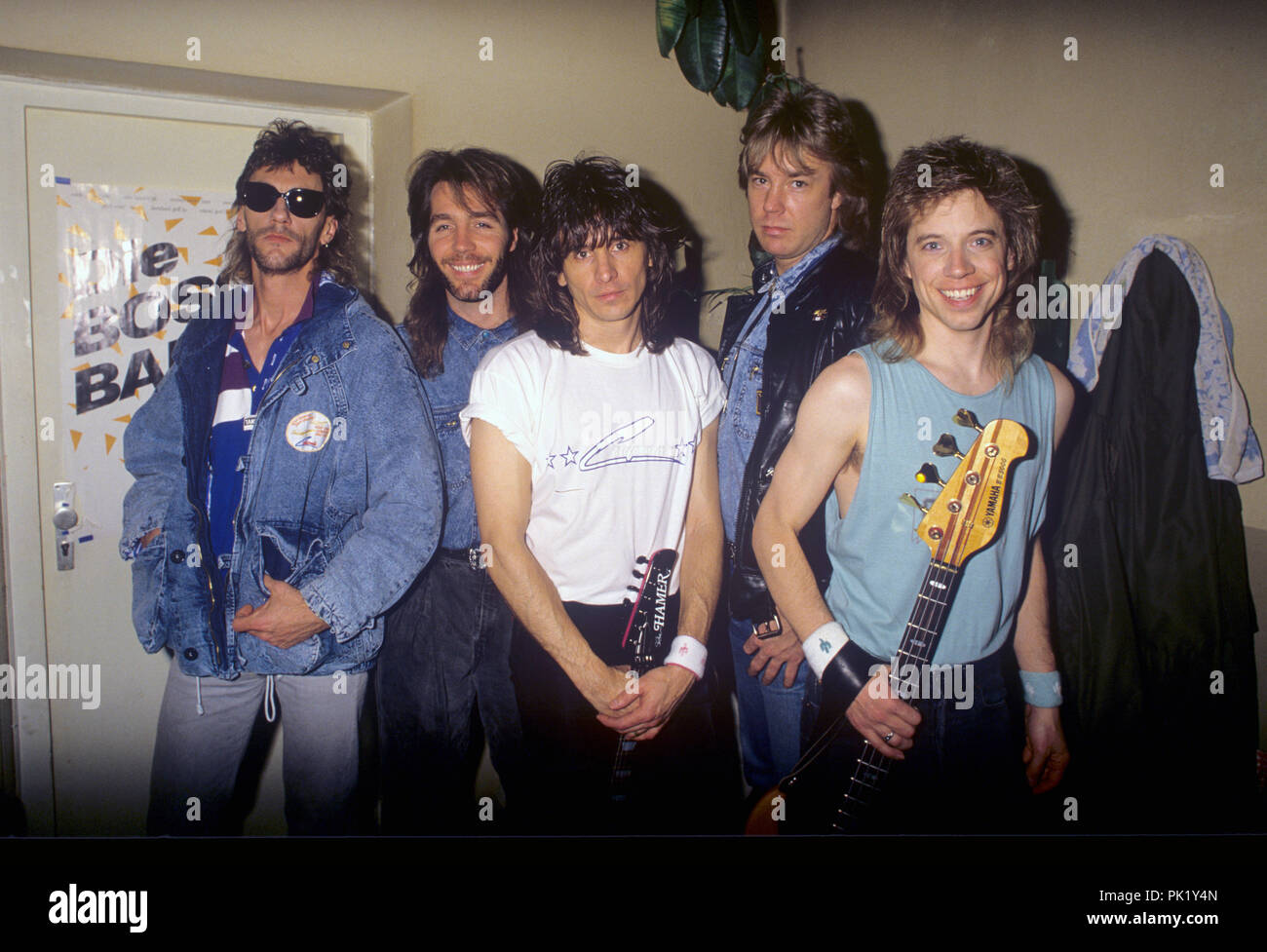 Stan Bugh Stan Bush on 08.02.1988 in München / Munich. | usage worldwide Stock ...