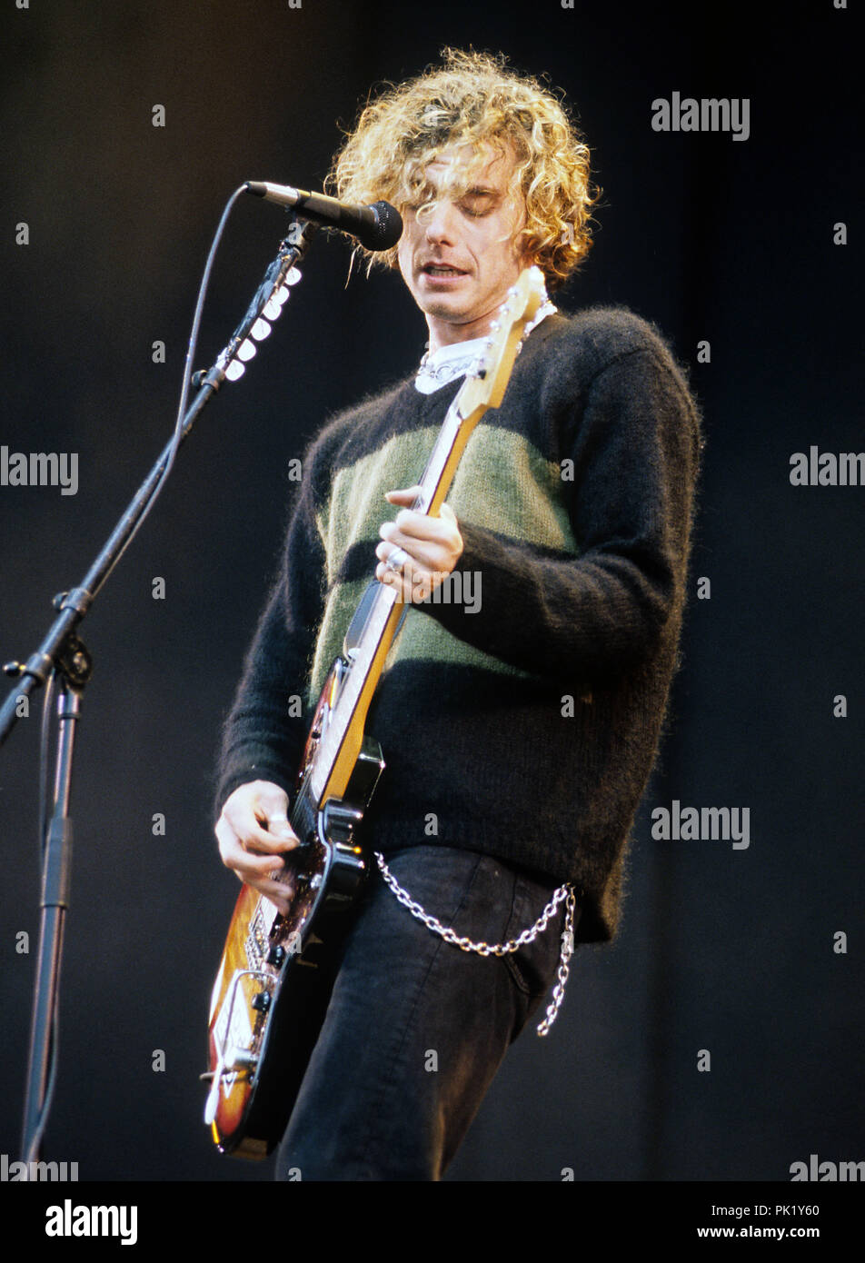 Gavin Rossdale (Bush) on 24.05.1996 in München / Munich. | usage