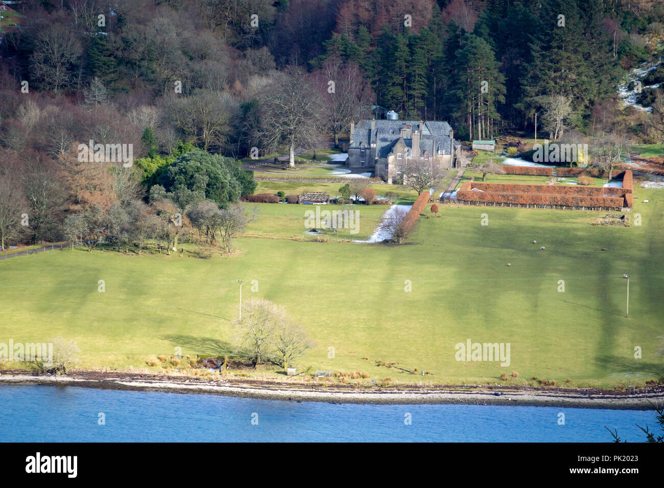 Ardtaraig House Ardtaraig Estate Glen Lean Loch Striven near Dunoon Argyll Scotland U.K