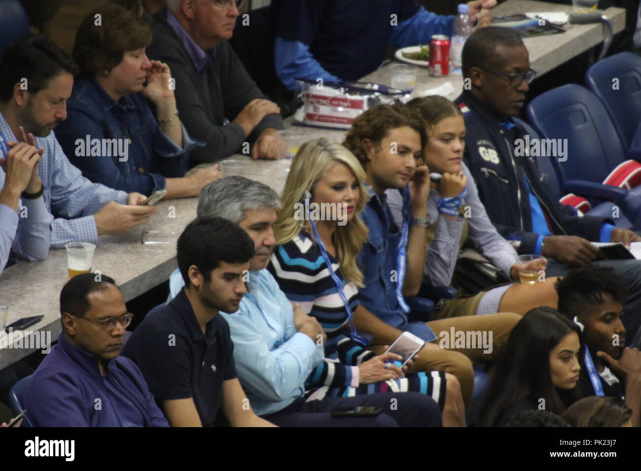 Christie Brinkley son Jack Cook Nina Agdal US Open Tennis 9-9-2018