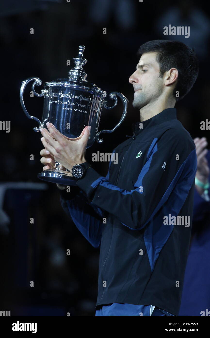 Novak Djokovic US Open Tennis Men's Final 992018 Photo By John