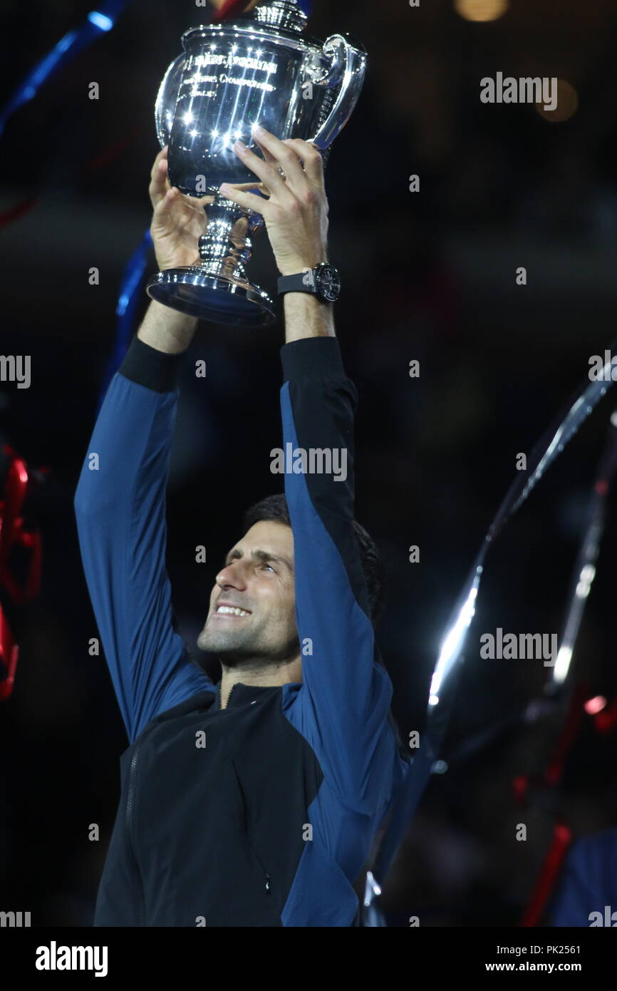 Novak Djokovic US Open Tennis Men's Final 992018 Photo By John