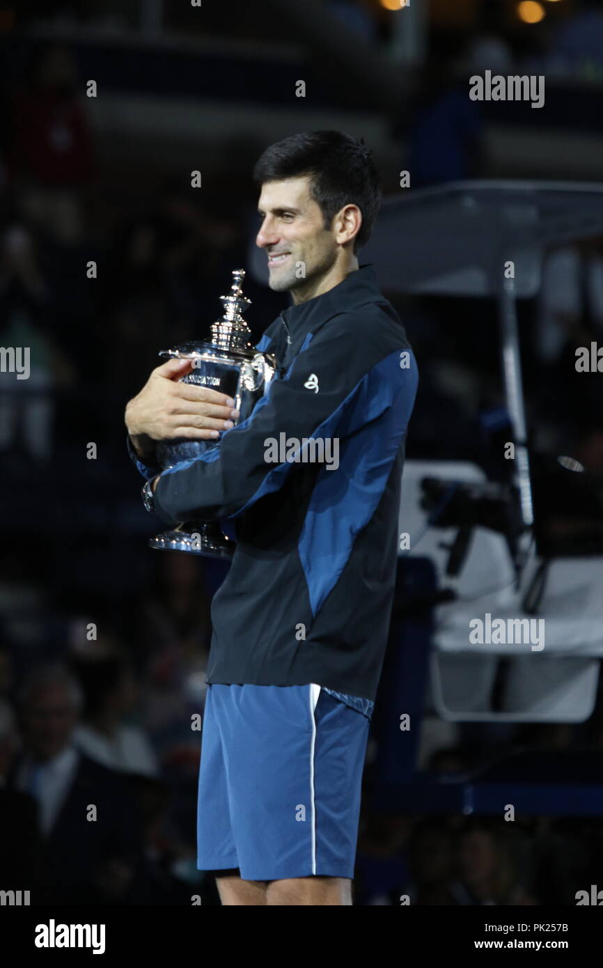 Novak Djokovic US Open Tennis Men's Final 992018 Photo By John