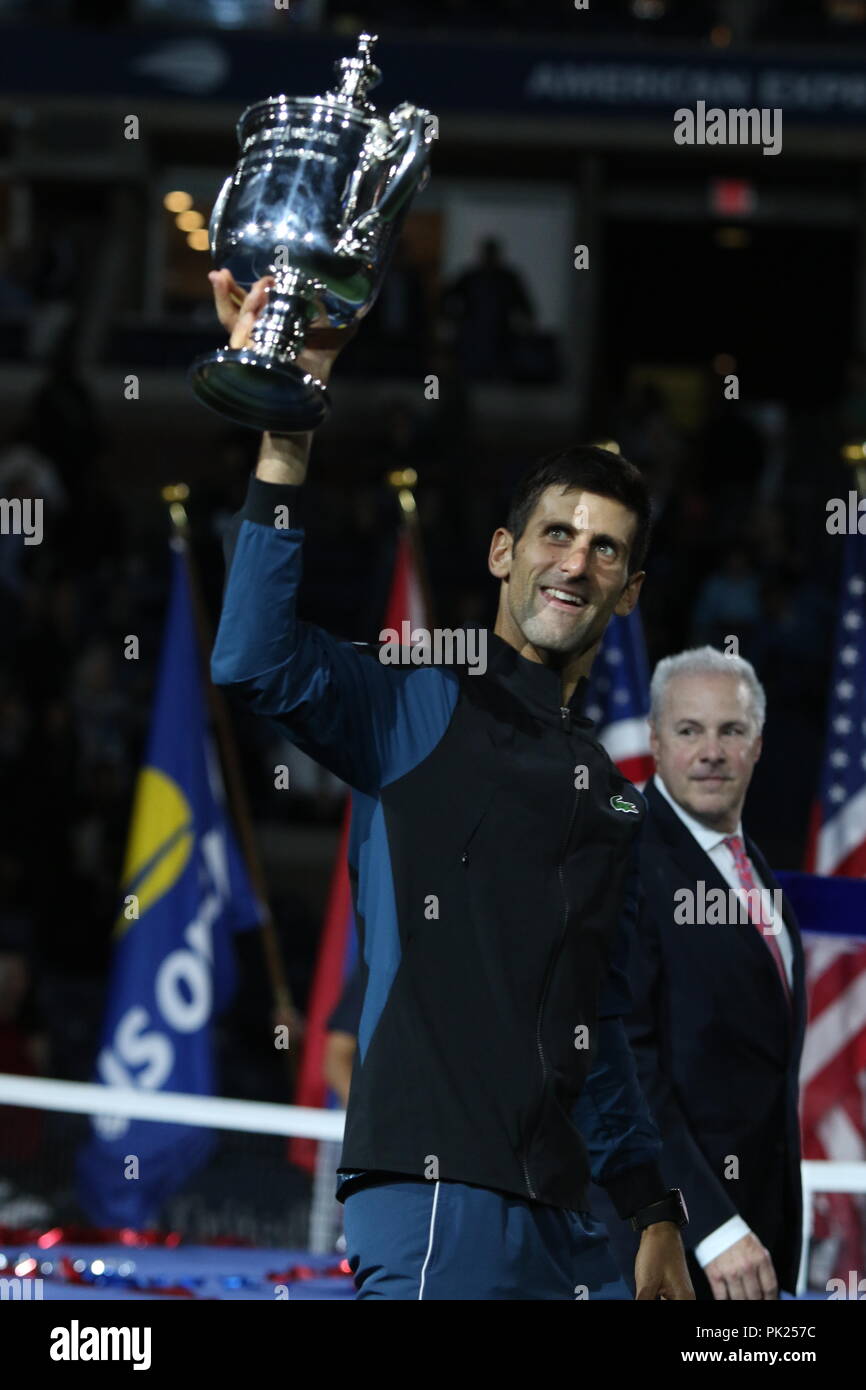Novak Djokovic US Open Tennis Men's Final 992018 Photo By John