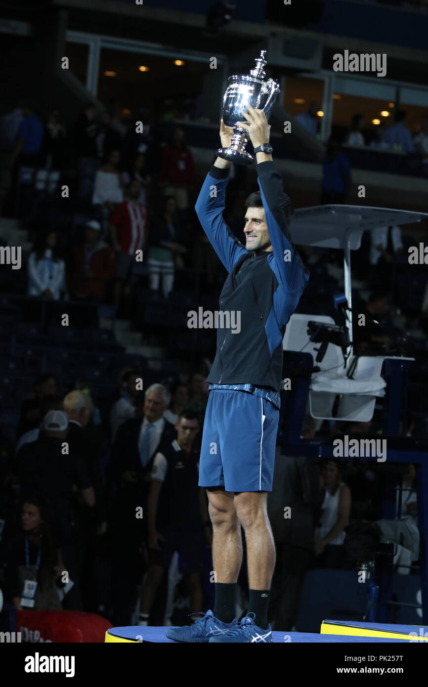 Novak Djokovic US Open Tennis Men's Final 992018 Photo By John