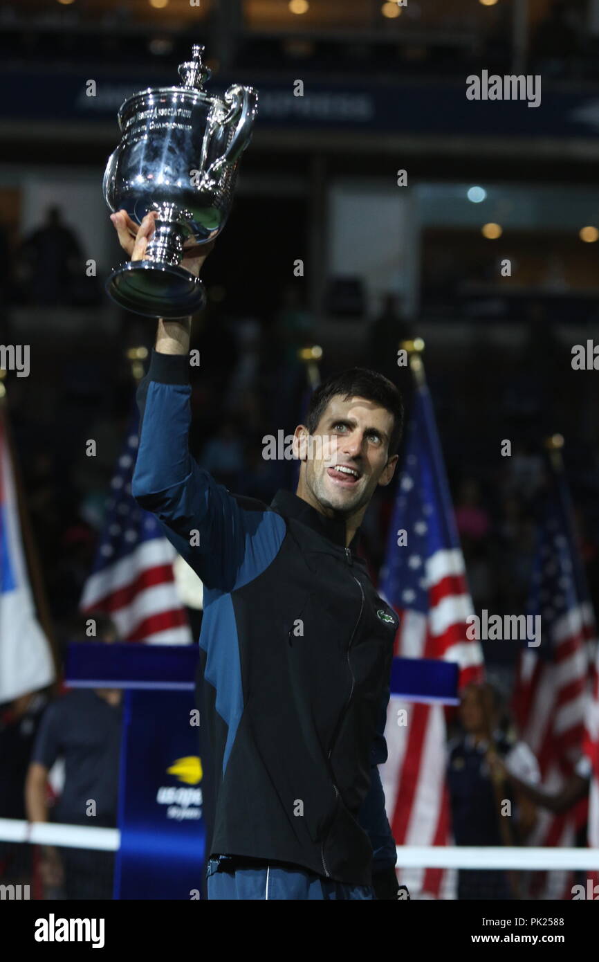 Novak Djokovic US Open Tennis Men's Final 992018 Photo By John