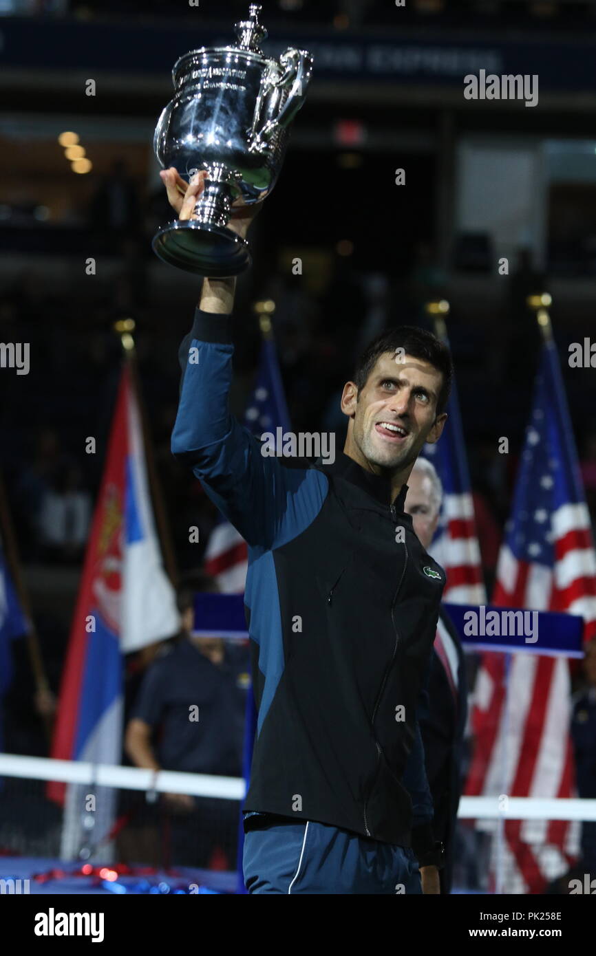 Novak Djokovic US Open Tennis Men's Final 992018 Photo By John