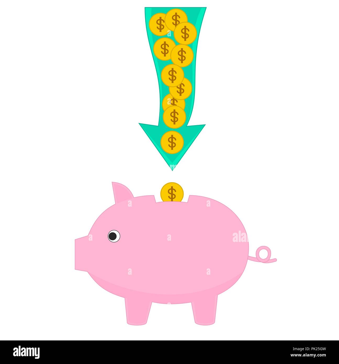 Profit saving Stock Vector Images - Alamy