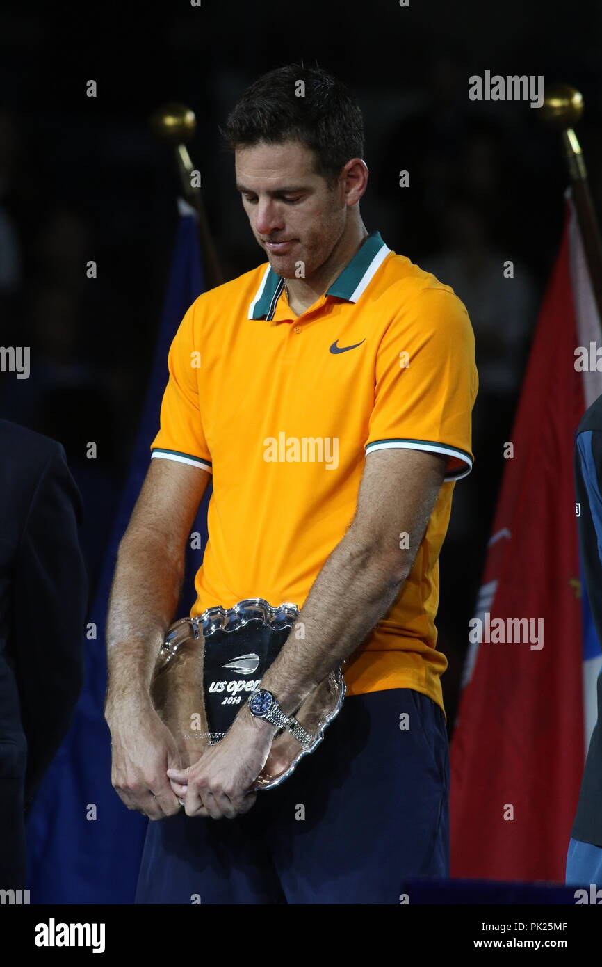 Juan Martin Del Potro US Open Tennis Men's Final 992018 Photo By John
