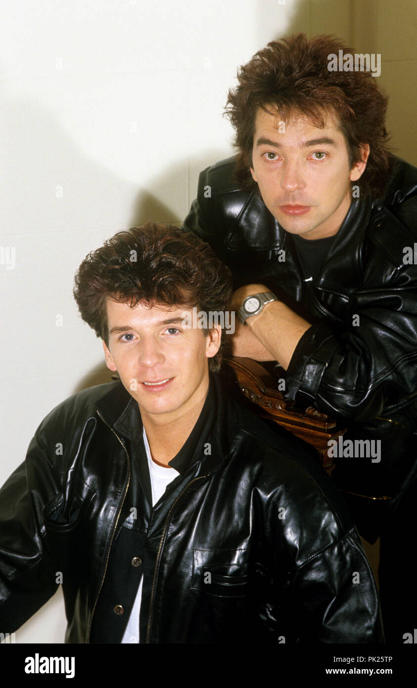 Climie Fisher (l-r): Simon Climie, Rob Fisher in May 1988 in Montreux ...