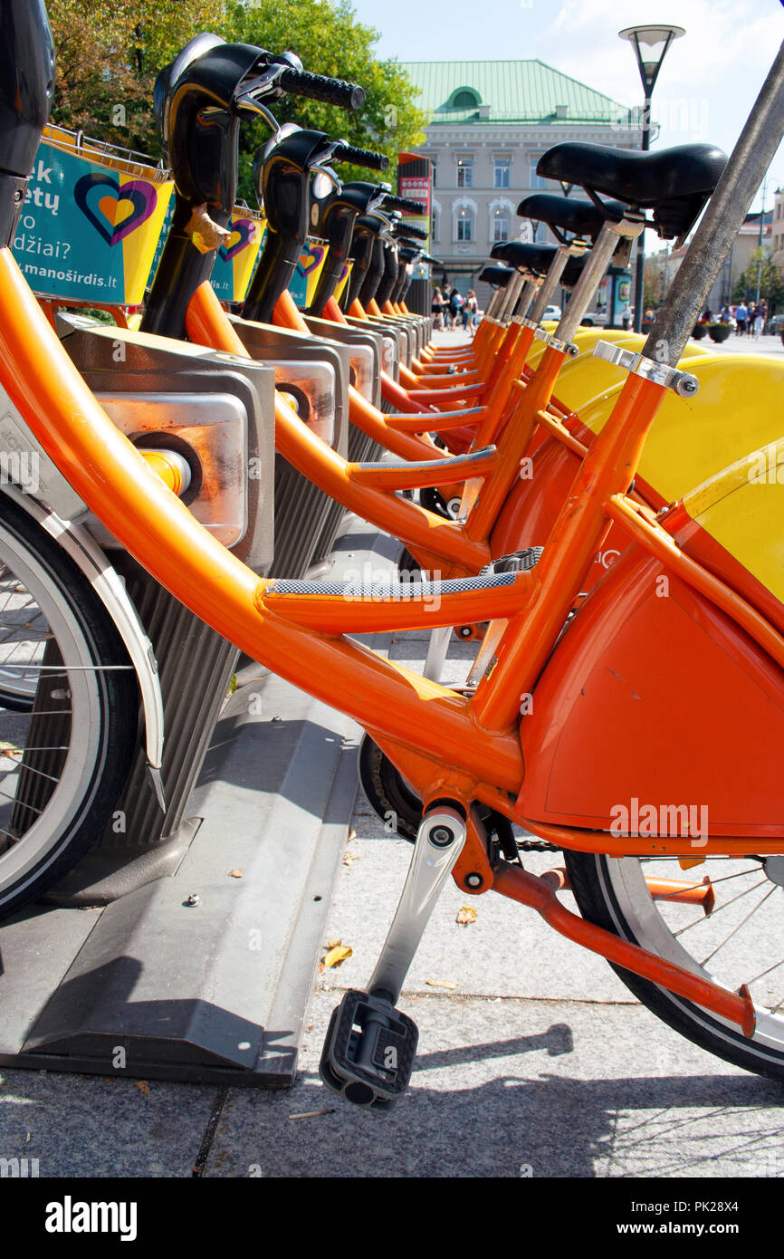 Auto Rent Bike Rental Rent sharing hi-res stock photography and images - Alamy