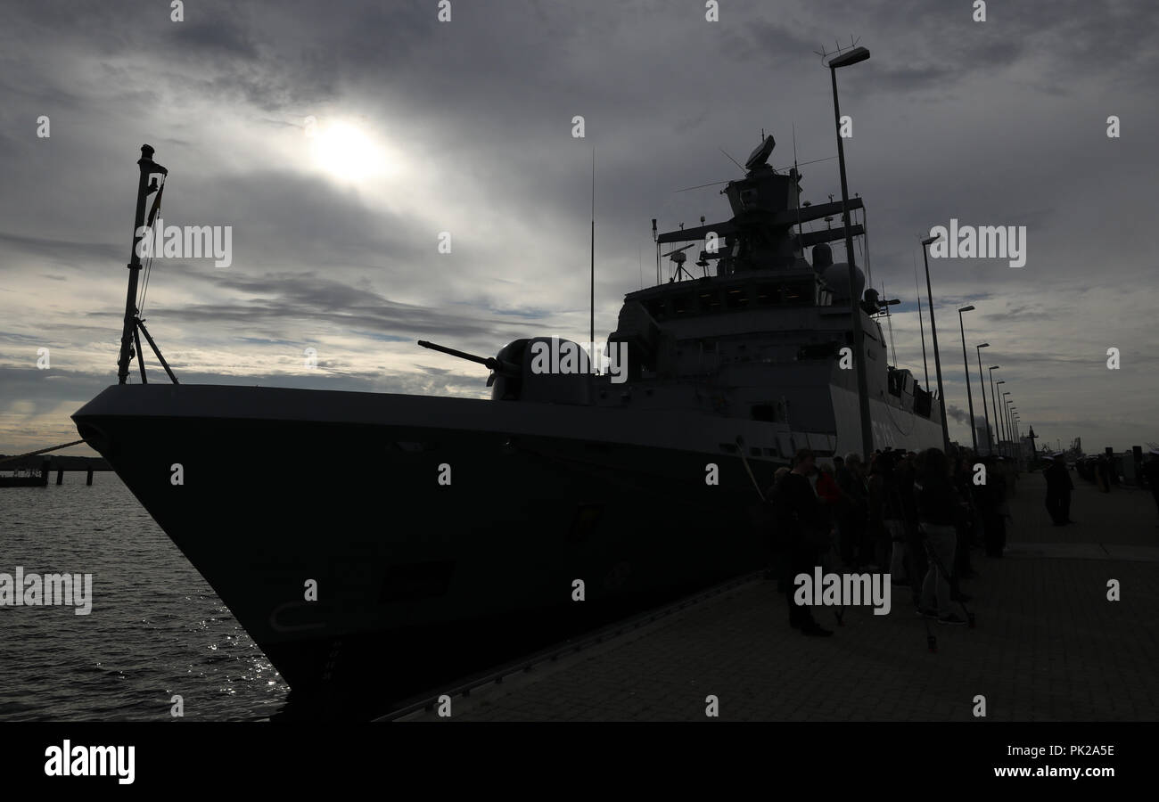 Rostock, Germany. 10th Sep, 2018. 10.09.2018, MecklenburgWestern