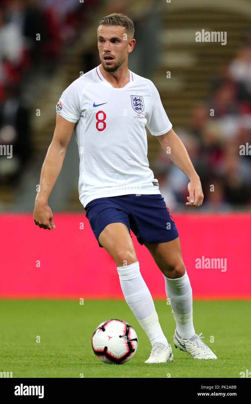 Jordan Henderson England Liverpool Fc England V Spain Uefa Nations League A Group 4 Wembley