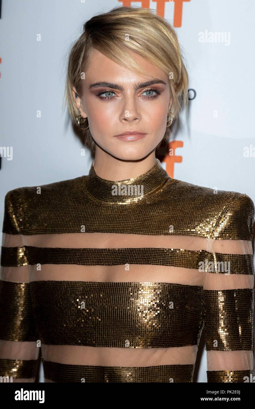 Cara Delevingne attends the premiere of 'Her Smell' during the 43rd